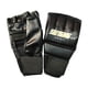 thumbnail image 3 of Guantes de boxeo de medio dedo para MMA, guantes de entrenamiento de boxeo y sparring. para adultos Negro 1, 3 of 9