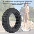 thumbnail image 2 of 9.5x2.5-6.1 Solid Rubber Tire Honeycomb Shock Absorption Replacement Tire for Electric Scooters, 2 of 4