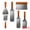 Silver, variant on Unique Bargains Heat-Resistant Dishwasher Safe Kitchen Spatula Set Silver-A 5Pcs
