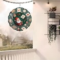 thumbnail image 6 of Metal Hanging Wind Spinners & Chimes - Festive Christmas Design with Concentric Circles Perfect for Yard & Garden Decor, 6 of 6