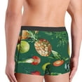 thumbnail image 4 of Kdxio Men's Boxer Briefs with Vegan Print - Comfortable and Breathable Underwear for Everyday Wear, 4 of 7