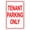 Warning Sign 3, variant on Shipping and Receiving Sign with Left Arrow - 8"x12" Aluminum Sign, Warehouse Ship Receive Loading Dock Outdoor Decoration