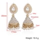 thumbnail image 1 of Qarigey 1 par de pendientes de campana indios retro colgante de cristal de perla pendientes de gota para mujer G NE Ropa, zapatos y accesorios Miscelánea, 1 of 6