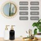 thumbnail image 4 of Hand Soap Dispenser for Kitchen Sink, White Simple Shampoo and Conditioner Dispenser for Bathroom, 4 of 5
