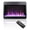 Antique Black 07, variant on 18 inch 3D Flame Electric Infrared Quartz Fireplace Stove with Remote Control, Antique Black Free-Standing Heater for Small Spaces, CSA/UL Certified