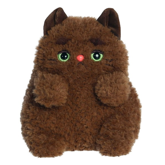 Aurora - Small Brown Mewmews - 7" Beans - Playful Stuffed Animal