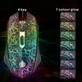 thumbnail image 4 of Oture Rainbow Backlight Gaming Keyboard with Mouse Combo, Multicolor, 4 of 9