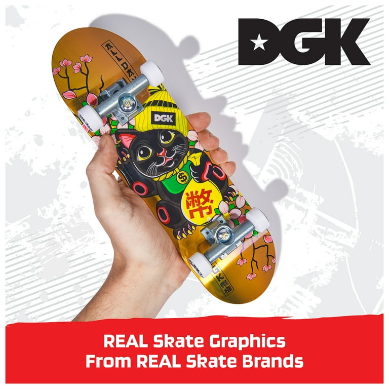 Tech Deck, DGK Skateboards Handboard  Mini Skateboards, Kids Toys for Ages 6 and up