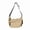 1 Khaki, variant on Nylon Crescent Crossbody Bag for Women Shoulder Tote Handbag Casual Sling Bag Dumpling Purse Bag for Outdoor Travel