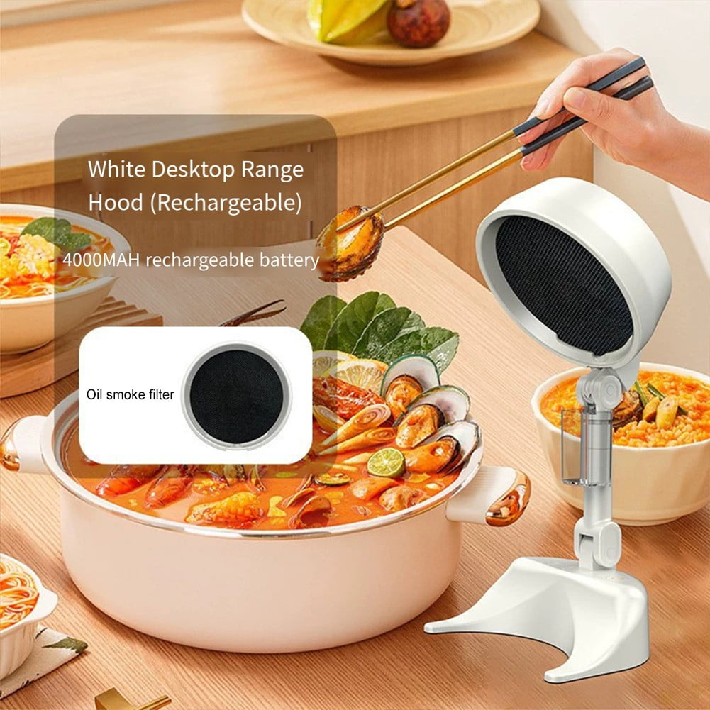 Compact Adjustable Range Hood: Efficient Air Cleaner for Hot Pot & Grill