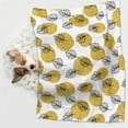 thumbnail image 6 of Rocae Gold Dots and Leaves for Pet Blanket Dog Blanket Cat Blanket Soft Sleep for Small Medium Pet-Medium, 6 of 8