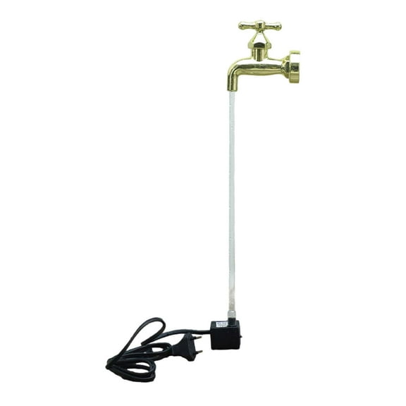 FashionCha Floating Tap Tabletop Fountain Invisible Flowing Spout Watering Can Fountain