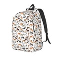 thumbnail image 1 of Saiise Horse Print Laptop Backpack - Adjustable Shoulder Straps, Water-Resistant, Large Capacity, Stylish Design, Unisex for School, Office, Travel-Small, 1 of 5