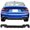 Matte Black, variant on Ikon Motorsports Compatible with 19-22 BMW 3 Series G20 330i M Sport Ikon Style Rear Diffuser Bumper Lip Gloss Black - PP