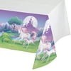 Unicorn Fantasy 54 x 102 Plastic Tablecover Border Print