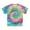 Multicolor, variant on Big and Tall Shirts for Men Tie Dye Colorful T Shirt Novelty Tie Dye Style Short Sleeve Spiral Stripe Print Big & Tall Shirts for Men Tee Fashion Tuxedo T Maternity Pack And L