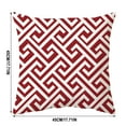 thumbnail image 3 of Daiosportswear Pillow Covers 18x18, Modern Sofa Throw Pillow Cover, Decorative Outdoor Linen Fabric Pillow Case for Couch Bed Car Pillow Covers Home Furnishings Sofa Covers Cushions and Pillows, 3 of 3