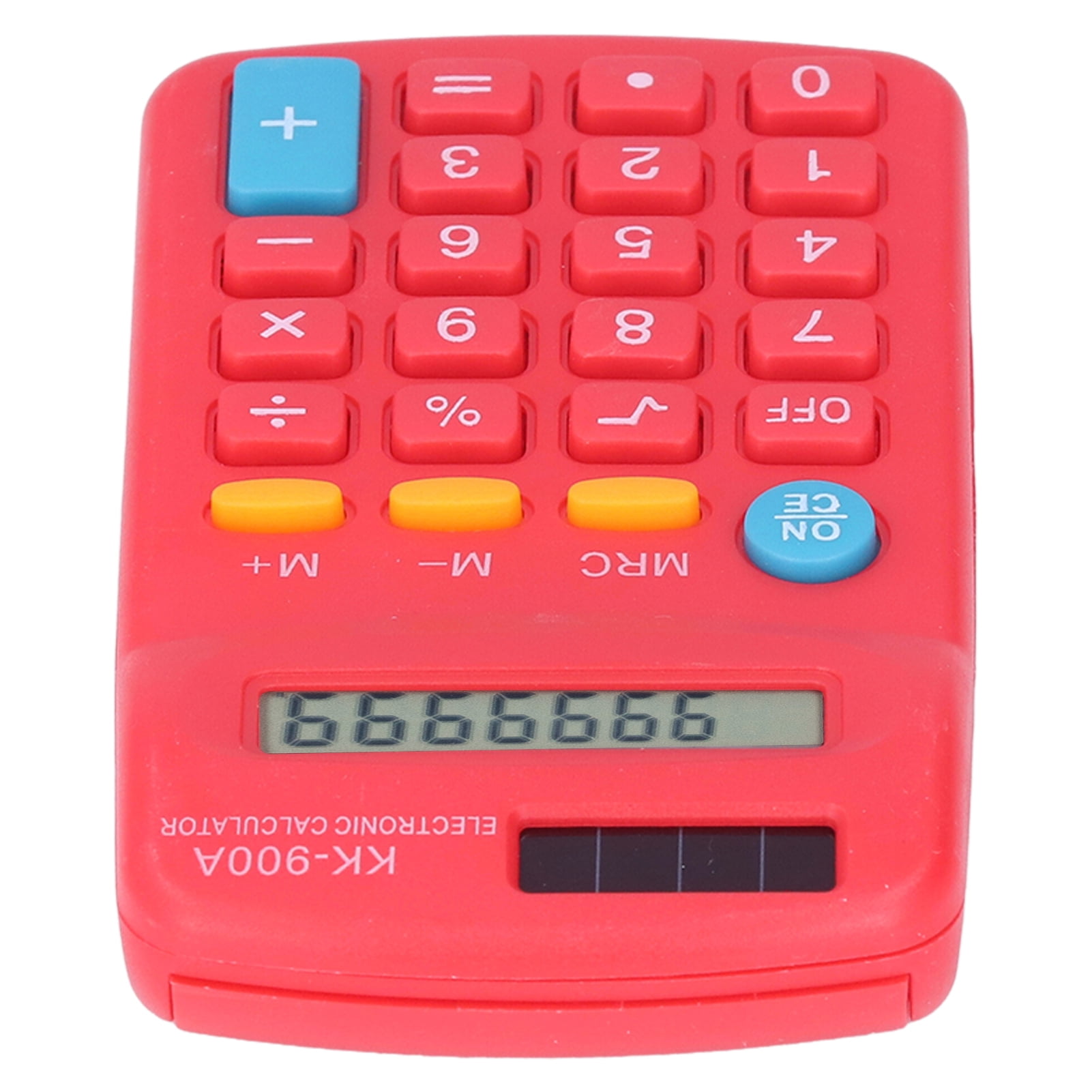 Lot 18 Mini Calculatrices De Poche 8 Chiffres – 9 Couleurs Bonbon, Solaire + Pile, Pour École Bureau Maison