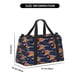 thumbnail image 3 of Disketp Bowling Ball And Flame Bolsa de Viaje Tipo Duffle, Bolso de Mano para Fin de Semana para Mujer, Bolsa de Gimnasio Ligera para Hombre, Esencial para Viajes, 3 of 7