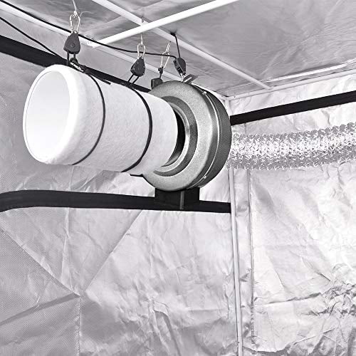 iPower GLFILT4M 4 Inch Air Carbon Filter Hydroponics Indoor Plants