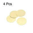 thumbnail image 3 of Uxcell Brass Stamping Blank Round Metal DIY Tag 40mm Dia 0.8mm Thick for Craft, Pendant Decoration, Pack of 4, 3 of 7
