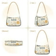 thumbnail image 7 of FORMRS Womens Shoulder Bag with Chain Strap Clutch Purse Cute Tote Handbag, Halloween Cute Pumpkins, 7 of 7
