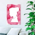 thumbnail image 2 of Wynwood Studio 'Romantic Thoughts' People and Portraits Wall Art Canvas Print - Pink, White, 20" x 30", 2 of 2