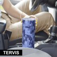 thumbnail image 6 of Pioneer Flower Floral Print Pattern 20oz Skinny Tumbler with Straw & Lid, Double Wall Vacuum Insulated Cup, Leak-Proof, Cup Holder Friendly, Hot 6H Cold 12H, 6 of 6