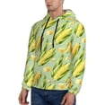 thumbnail image 3 of Wukai Fresh Sweet Corn Print Men Hoodies Fleece Sweatshirts Long Sleeve Sweaters Pullover Fall Outfits Winter Clothes-Small, 3 of 7