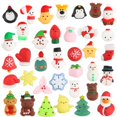 thumbnail image 1 of Suloli 36 piezas de juguetes blandos Mochi navideños, juguetes navideños para apretar, paquetes de ansiedad para aliviar el estrés para niños, regalos de fiesta de Navidad, rellenos de calcetines, reg, 1 of 5