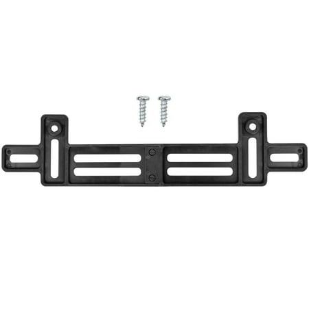 Auto Drive Universal License Plate Frame Mounting Bracket Black, 92652W