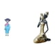 thumbnail image 1 of Muñeca geisha japonesa con kimono, estatua de resina, figura tribal africana, adorno decorativo hecho a mano, ideal para coleccionar, decorar el hogar, 1 of 8