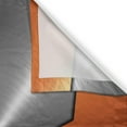 thumbnail image 3 of Ambesonne Orange Grey Kitchen Curtains, Machinery Modern 3D, 55"x45", Orange Grey, 3 of 3