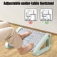 thumbnail image 3 of Taburete Reposapiés Ergonómico WDOplteas ajustable para Juegos verde, 3 of 6