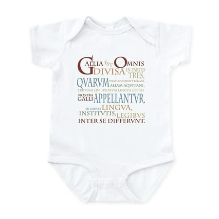

CafePress - Ancient Colors Gallia Body Suit - Baby Light Bodysuit Size Newborn - 24 Months