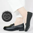 thumbnail image 2 of No Show Socks Womens Nylon Non Slip Low Cut Invisible Liner Footies Thin Silk Socks for Flats Loafers Lightweight 6 Pairs, 2 of 5