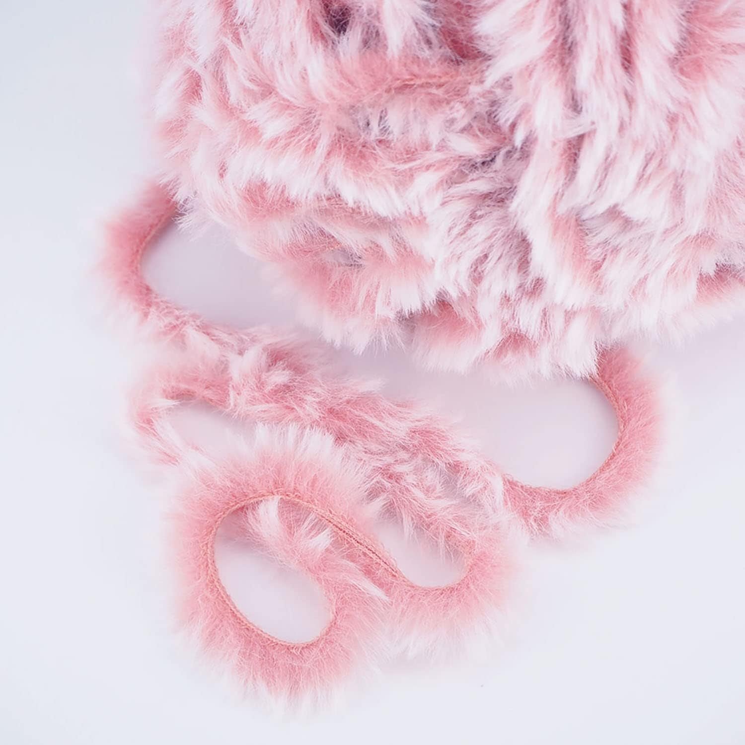 2 Pack/ 6Pack Super Soft Fur Yarn Chunky Fluffy Faux Fur Yarn Eyelash Yarn for Crochet Knit - Each Length 98.5 ft