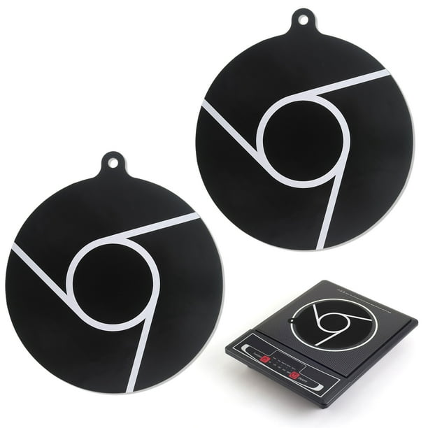 Billuyoard 2x Estera con aislamiento térmico Protector contra rayones Fácil de limpiar Más esteras de silicona para electrodomésticos de Cocina y Comedor uno 20 centímetros
