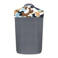 thumbnail image 4 of VBTAPA Mens Camo Shirt Casual Summer Tank Top Sleeveless Button Down Beach Shirts with Pockets Sales of Today Gray L, 4 of 6