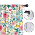 thumbnail image 4 of Blackout Kids Curtains,Pioneer Flower Floral Print Pattern Childrens Insulated Curtains Set Of 2,Bedroom Essentials,Toddler Room Decor 42"x54", 4 of 5