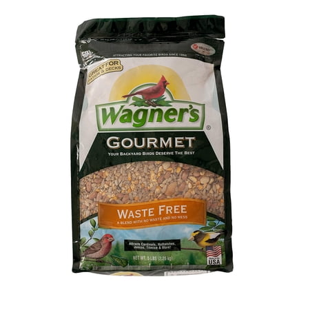 Wagner's 82056 Gourmet Waste Free Wild Bird Food, 5-Pound Bag SHC9