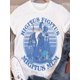 thumbnail image 1 of Halloween T-shirt - The Sword in The Stone Merlin Cotton Graphic T-Shirt, Cotton, Round Neck, Short Sleeve, Geometric Pattern, for Adults, Weekend Casual, All-season, Daily, Casual, Regular, Weekend, 1 of 6
