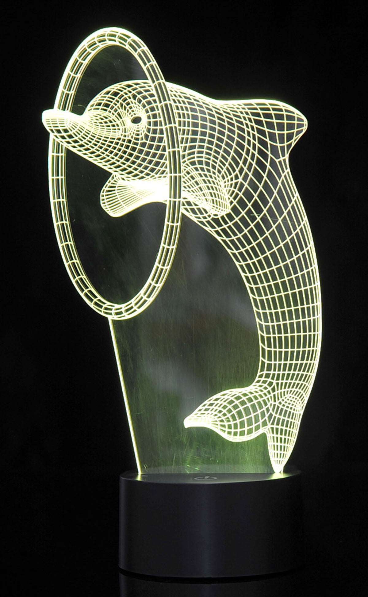 PlayWorld Board No More! 3D Dolphin Laser Cut Precision LED Lights