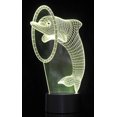 thumbnail image 5 of AZ Import TG2856 Optical Illusion 3D Dolphin Lighting, 5 of 8