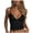 Black-apDiq, variant on Womens Leopard Print Backless Cami Top Sequin Patchwork Party Top L