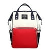 Supervalue Multifunctional Backpack Nursing Handbag Mummy Diaper Bags Baby Care (Red)