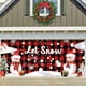 thumbnail image 2 of Banderín Navideño Para Puerta De Garaje. Gran Cubierta Colgante Para Puerta. Decoración Navideña Para Pared De Garaje. Decoración Exterior Para Fiestas., 2 of 2