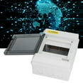 thumbnail image 5 of 6-Way DIN Rail Junction Box, Waterproof Distribution Case, Electronic Enclosure with Transparent Cover, Easy Installation & Access, Ideal for Home & Industrial Use, 5 of 9