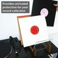 thumbnail image 7 of 20Pcs Paper Vinyl Record Sleeves 7" Paper Sleeves Protection Paper Covers for Singles Vinyl Records Square Outer Album Covers Vinyl Jacket Covers with Holes for Storage (Black), 7 of 7