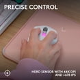 thumbnail image 4 of Logitech G305 X Superlight Wireless Gaming Mouse, Lightweight 59 g Rechargeable Mouse, HERO 44K Sensor, Bluetooth, White, 4 of 12